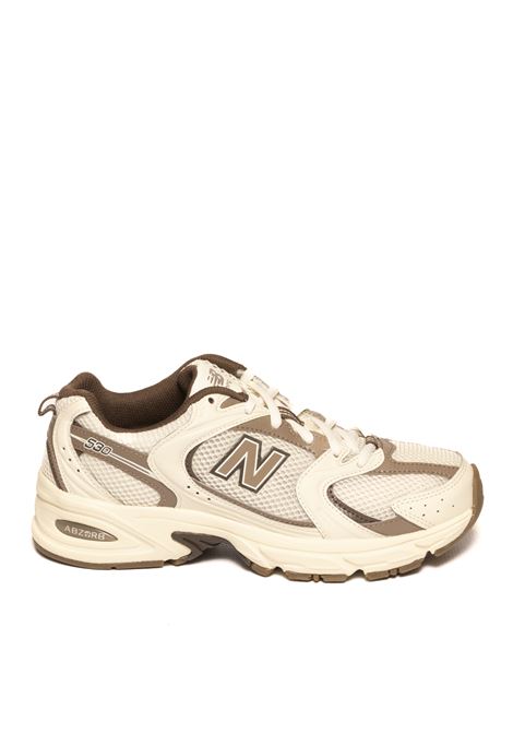 white/brown 530 sneaker NEW BALANCE | 530ASMMESH-WHI/BRW